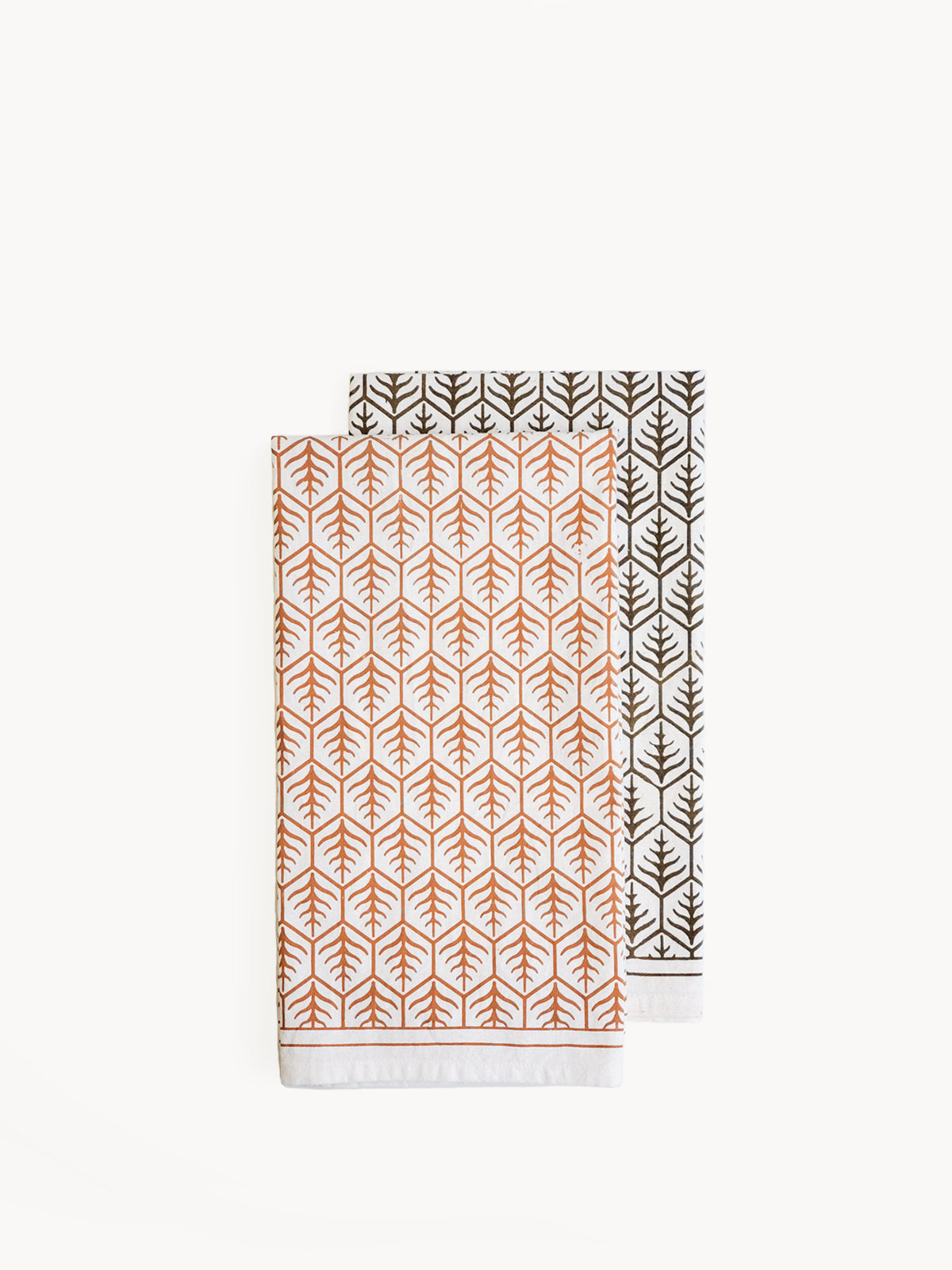 Printed tea towels