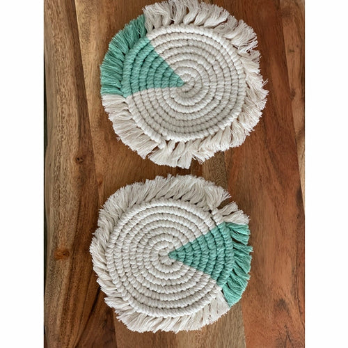 Macramé Drink Coaster - Sold Individually