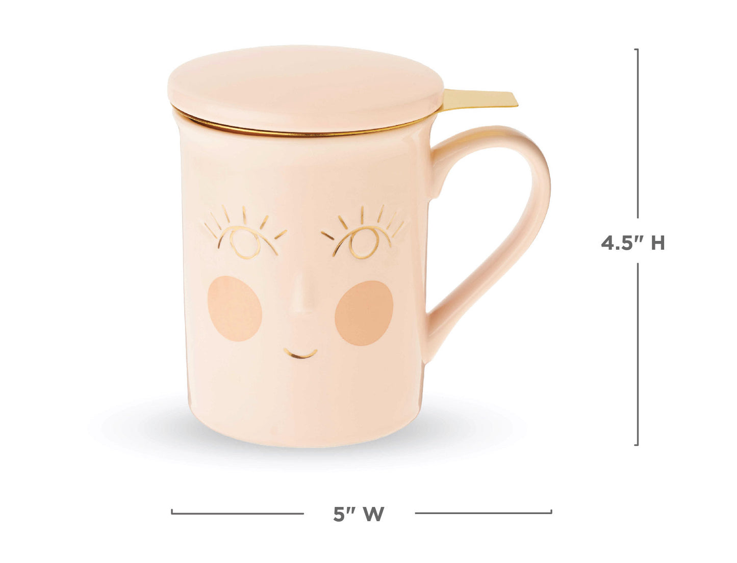 Annette™ Ceramic Tea Mug & Infuser