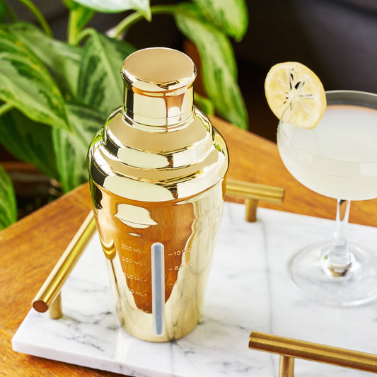 Belmont Measured Cocktail Shaker - Gold