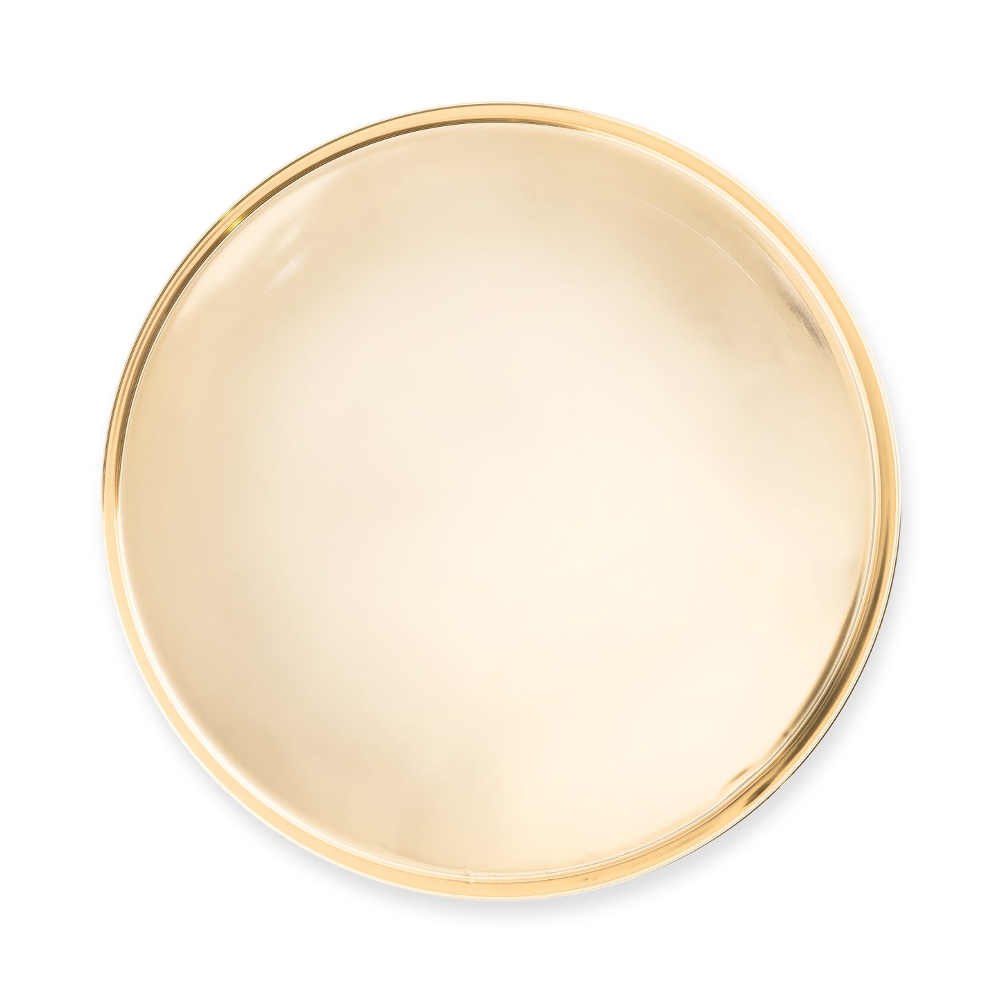 Belmont Round Serving Tray - Gold