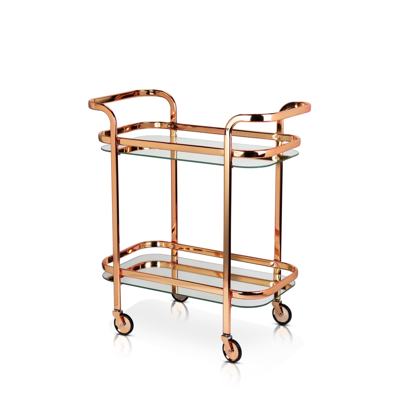 Belmont Vintage Gold Bar Cart