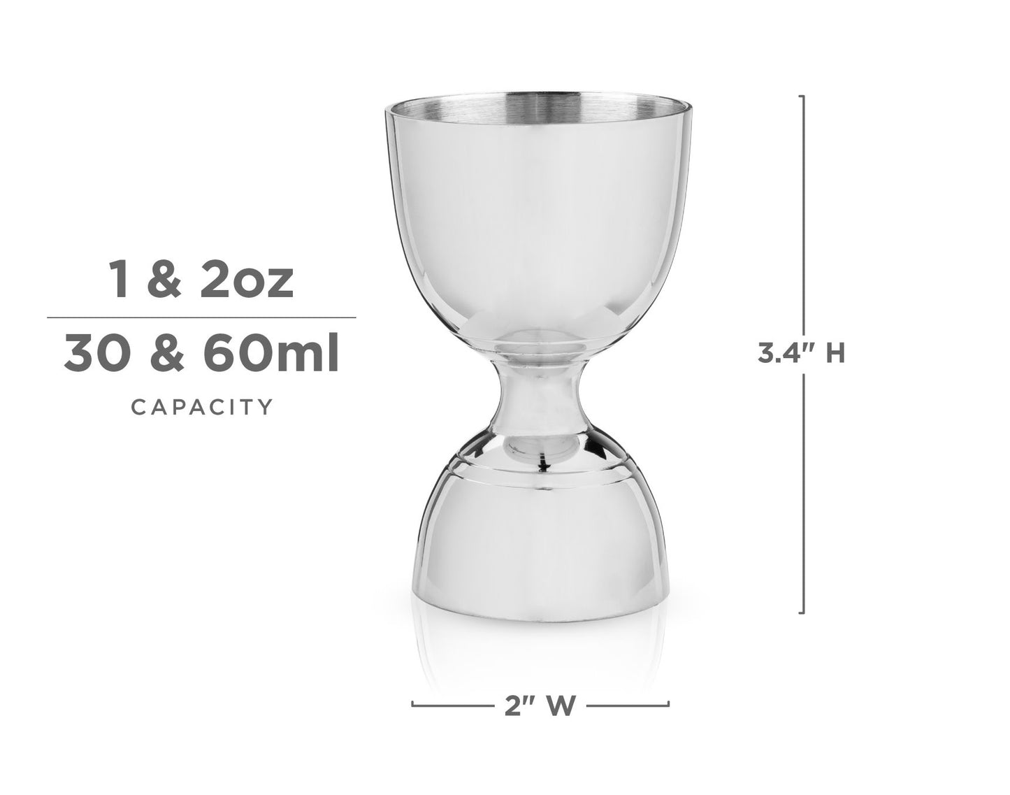 Canterbury Jigger - Silver