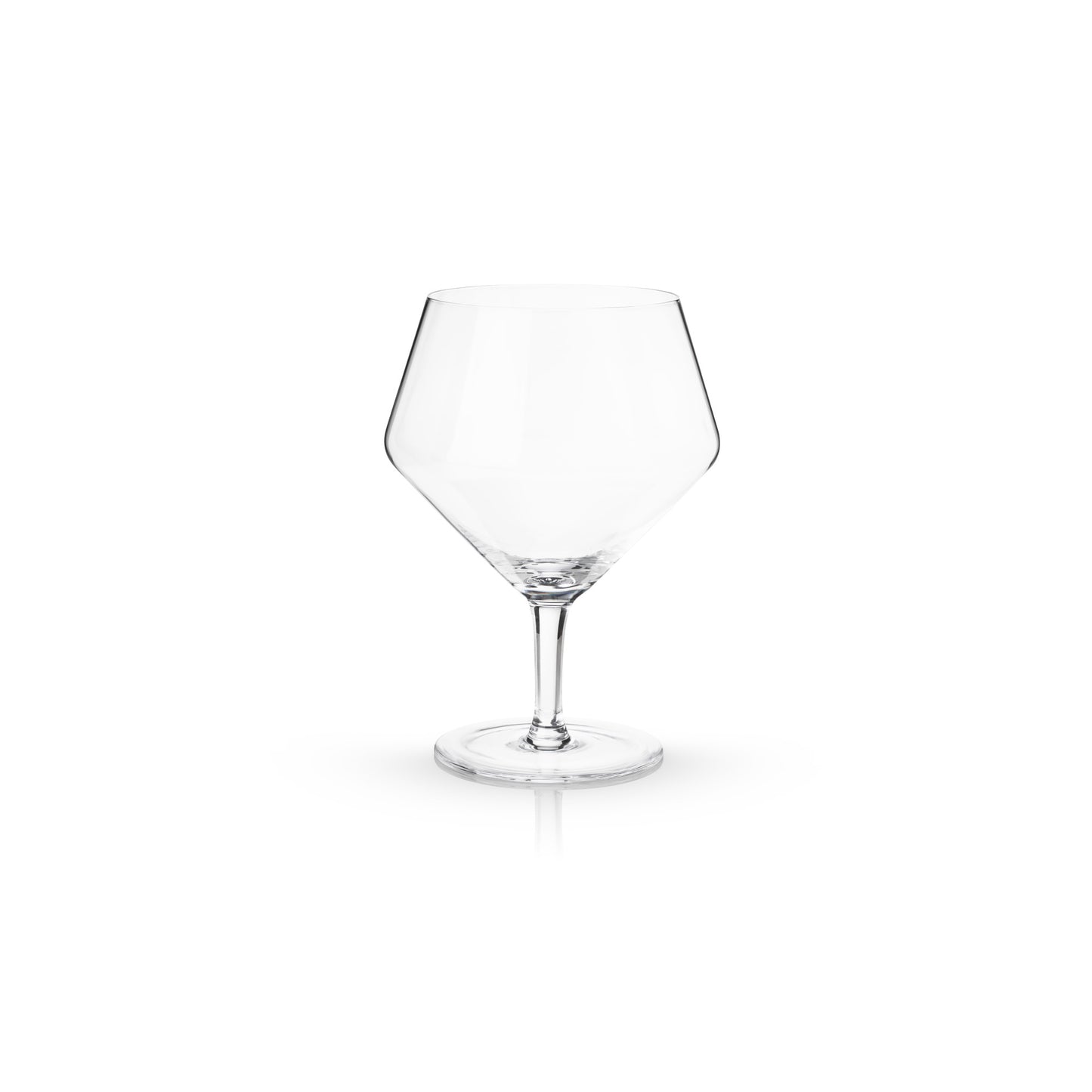 Angled Crystal Gin & Tonic Glasses