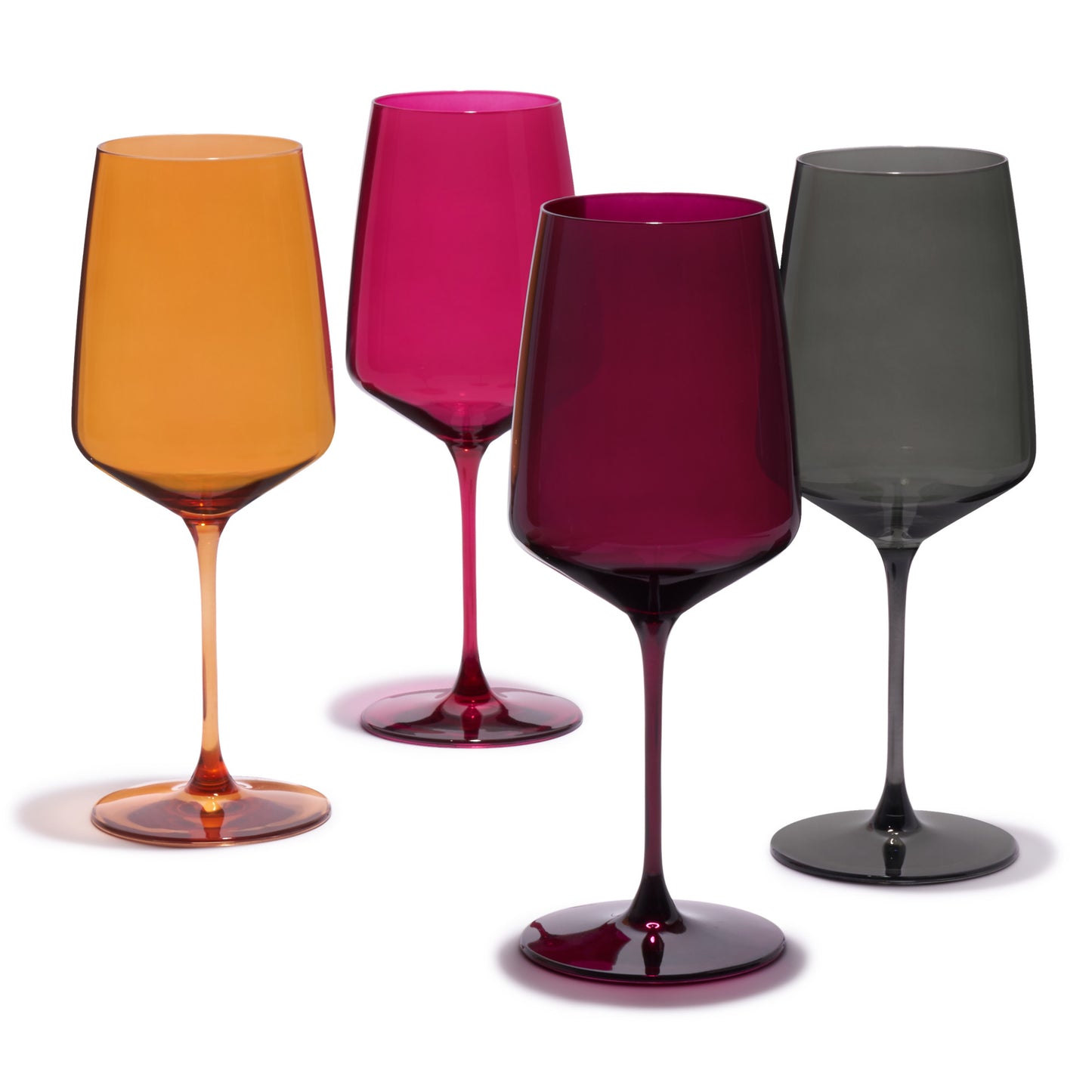 Reserve Nouveau Crystal Wine Glasses - Sunset