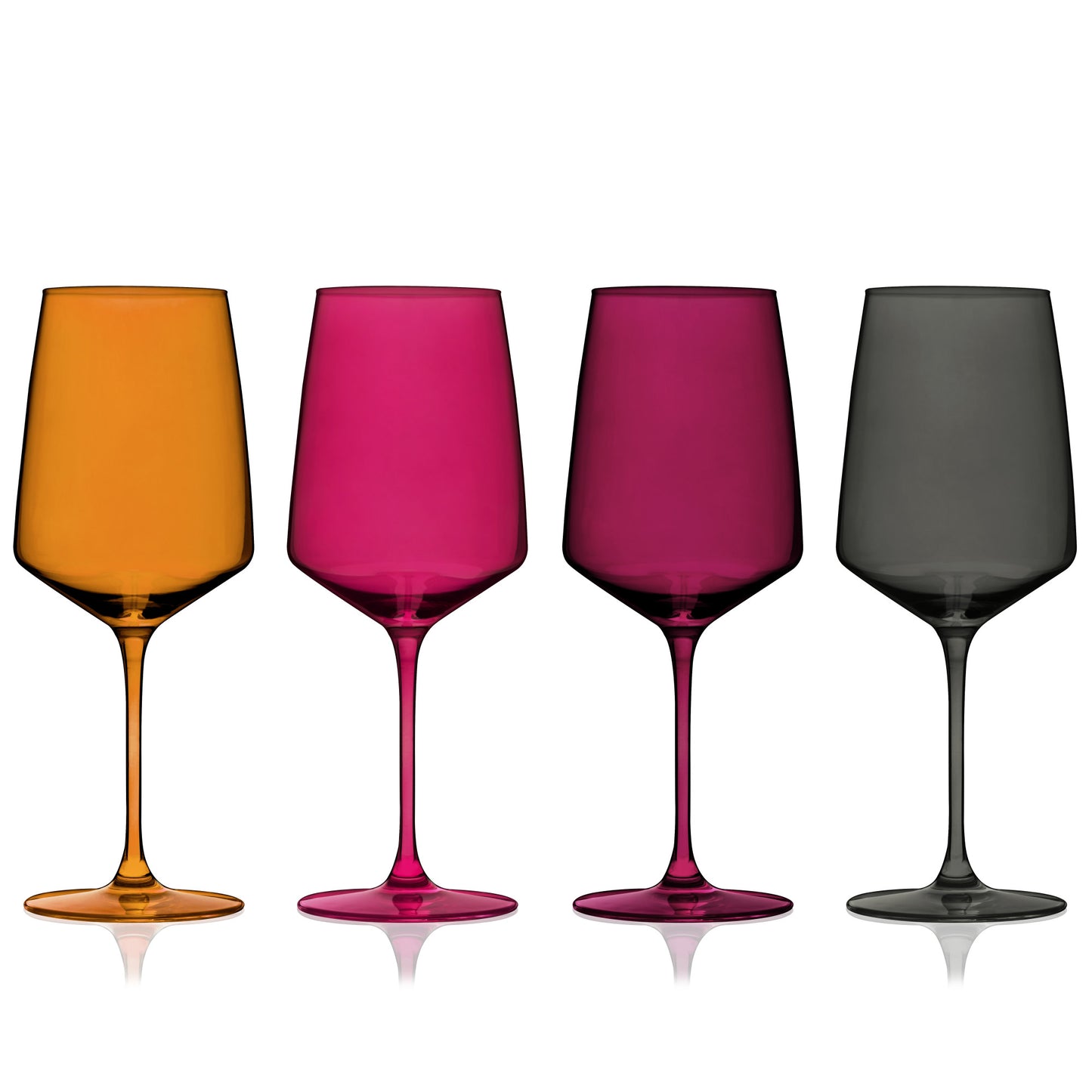 Reserve Nouveau Crystal Wine Glasses - Sunset