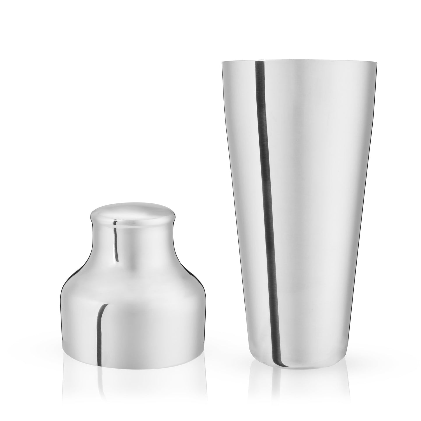 Parisian Cocktail Shaker - Silver