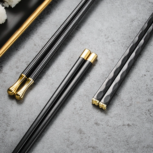 Elegant Reusable Chopsticks - Set of 5