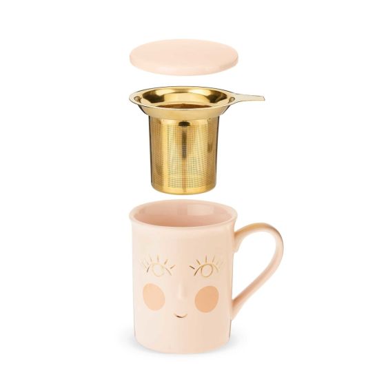 Annette™ Ceramic Tea Mug & Infuser