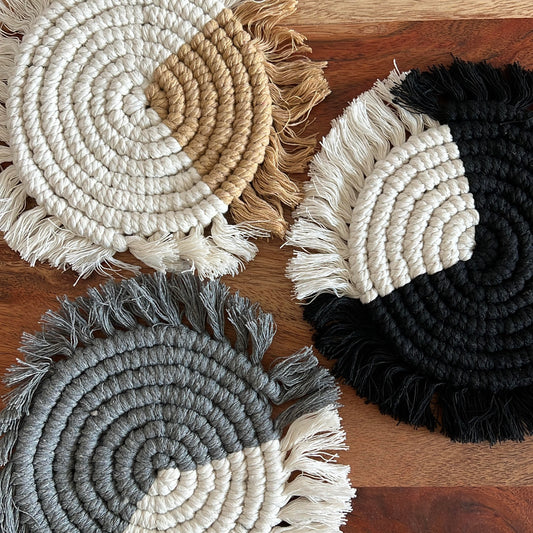 Macrame Coasters