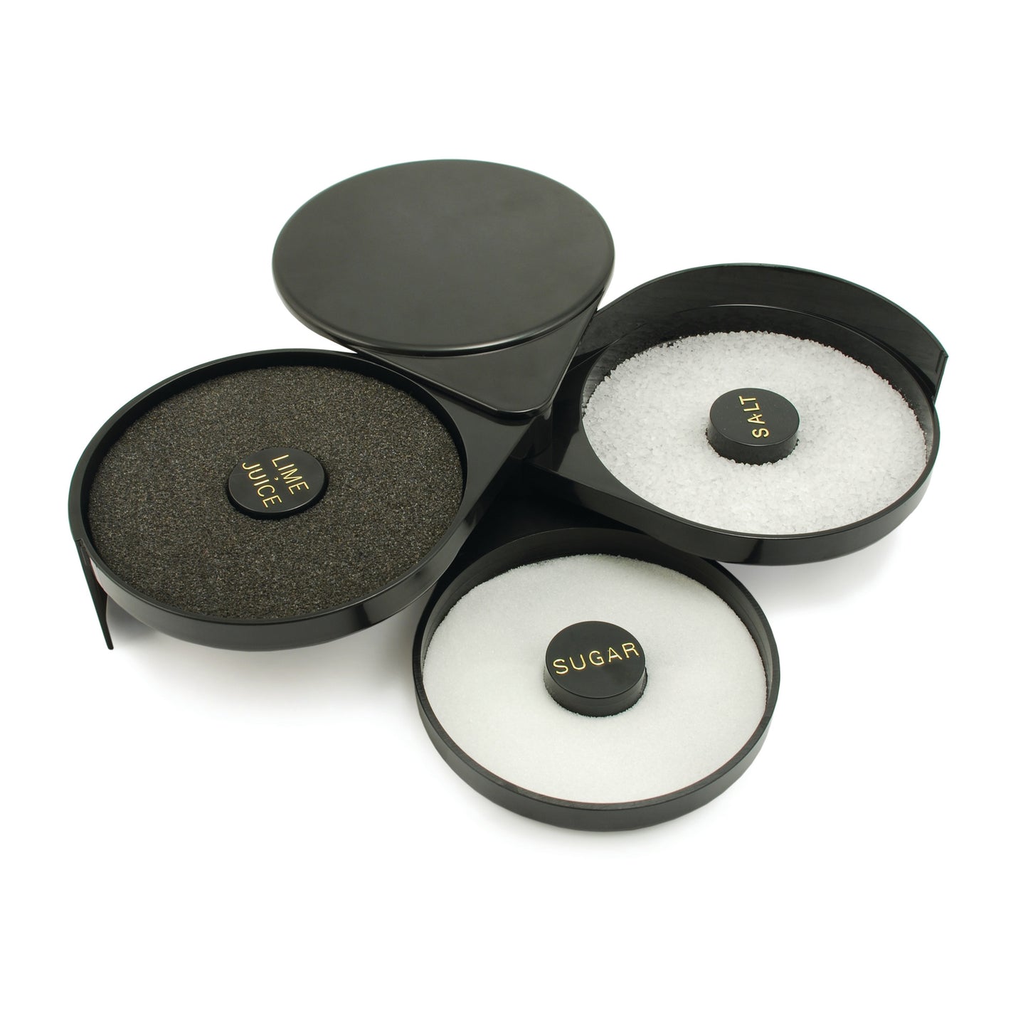 3-Tiered Cocktail Rimmer – Salt, Sugar & Lime Juice