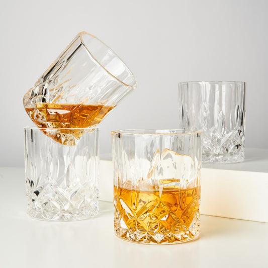 Admiral Crystal Tumblers – Set of 4