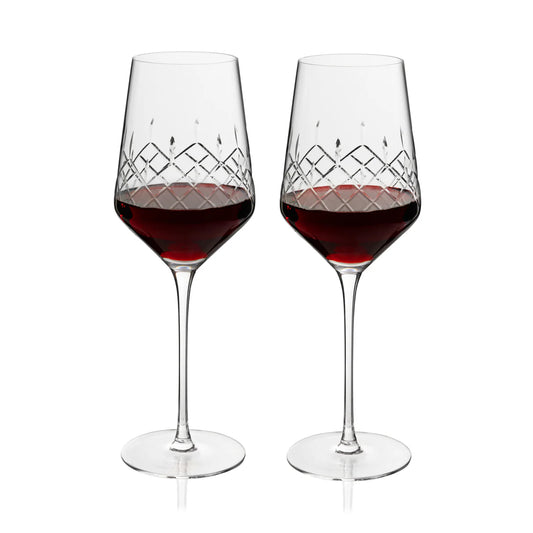 Admiral Crystal Universal Wine Glasses – Set of 2