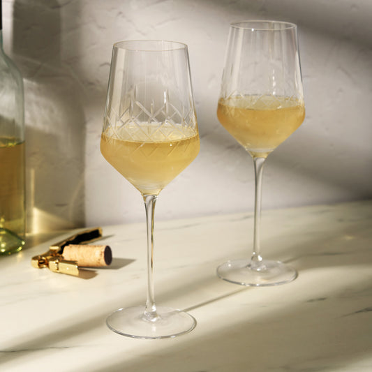 Admiral Crystal Universal Wine Glasses – Set of 2