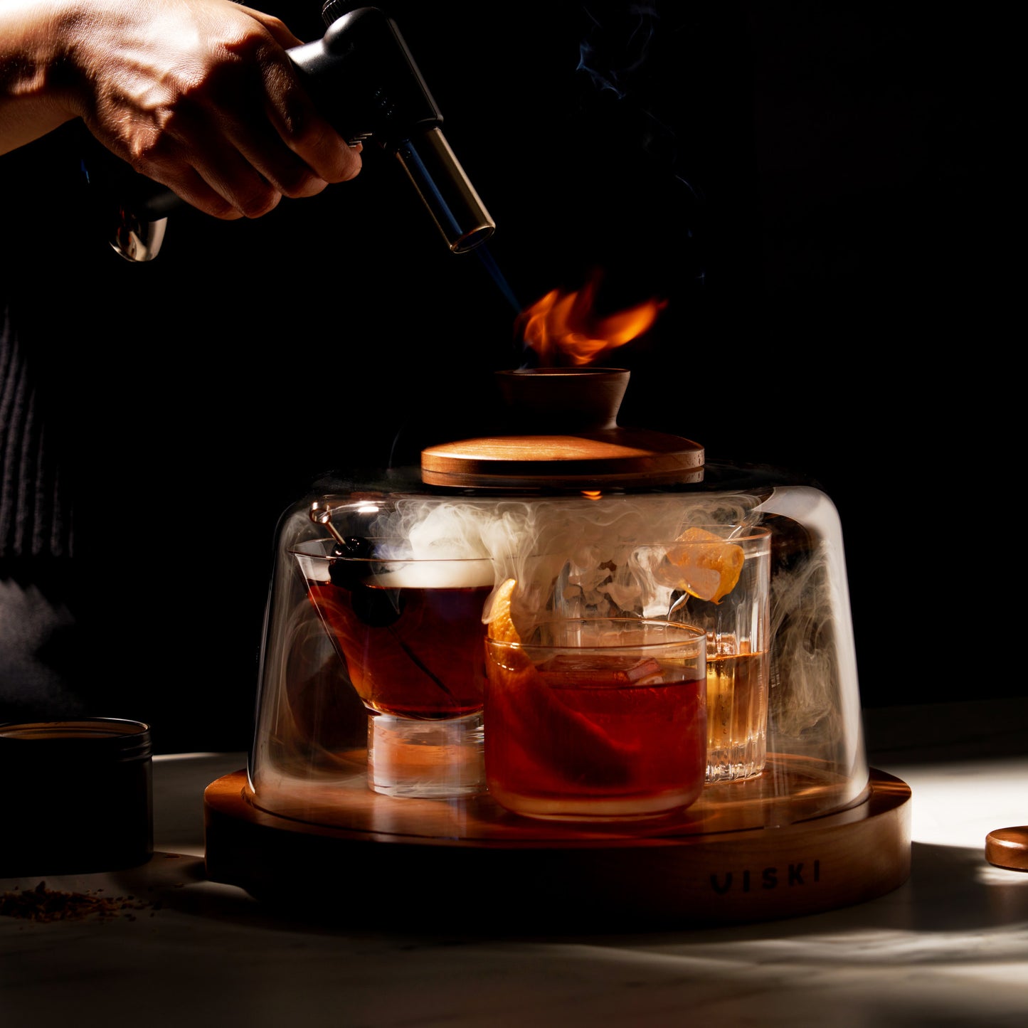 Alchemi Cocktail Smoking Dome – 5-Piece Kit