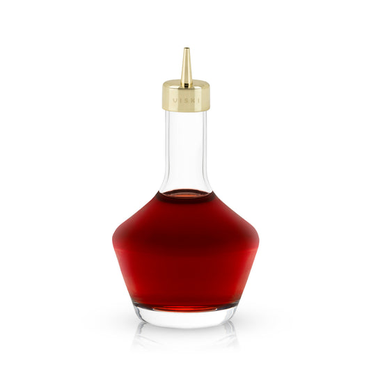 Belmont Bitters Bottle with Gold Dasher Top