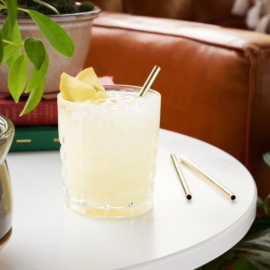 Lowball Straws - Gold