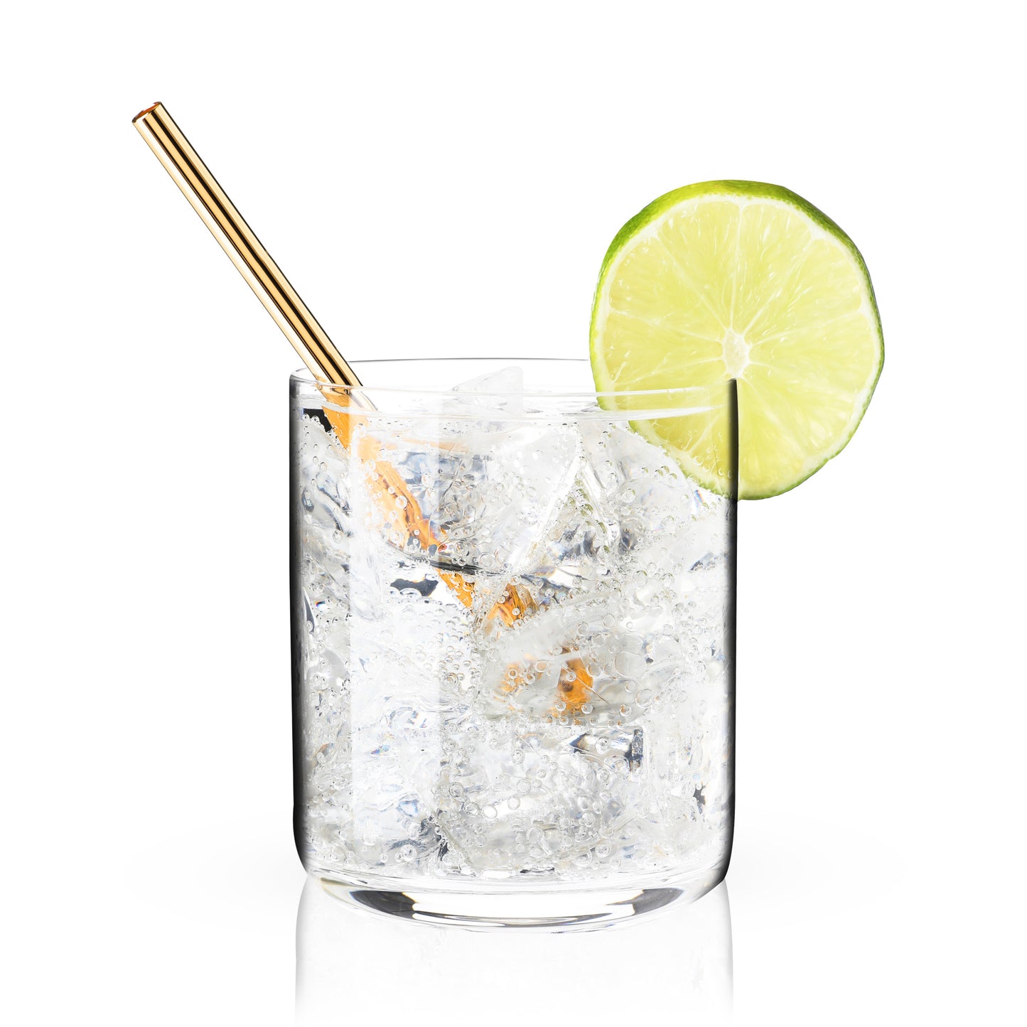 Lowball Straws - Gold