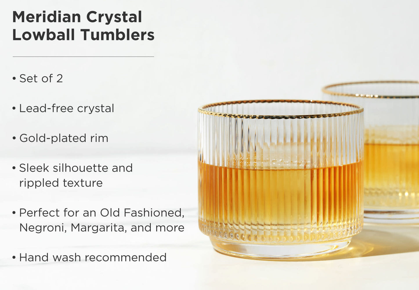 Meridian Lowball Tumblers
