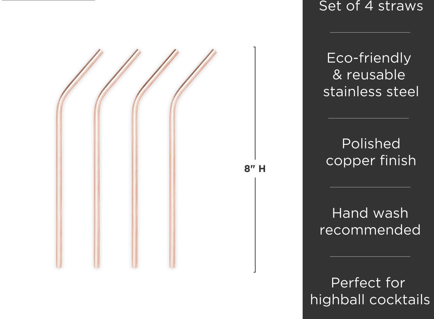 Metal Straws - Copper