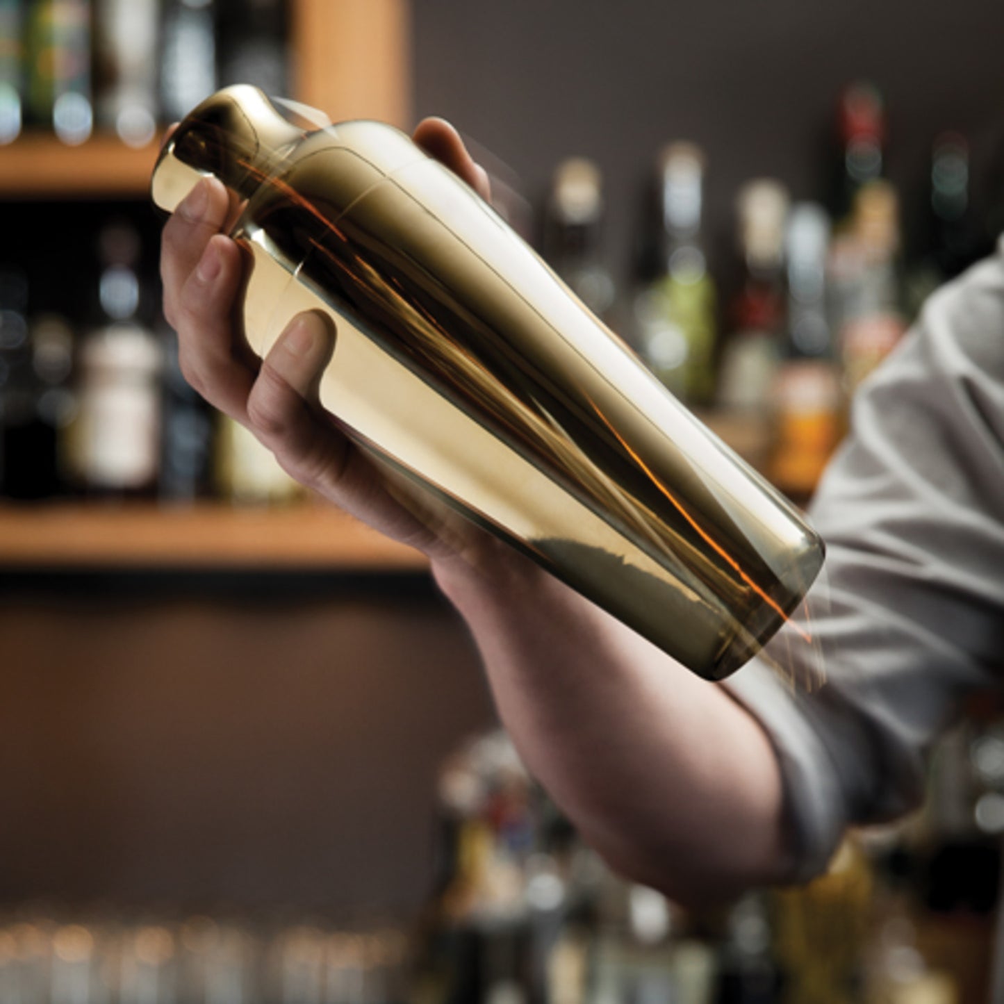 Parisian Cocktail Shaker - Gold
