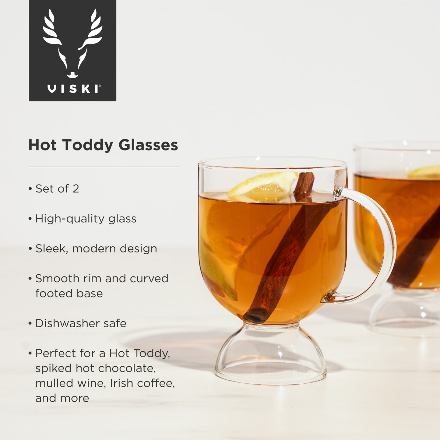 Raye Hot Toddy Glasses - Set of 2