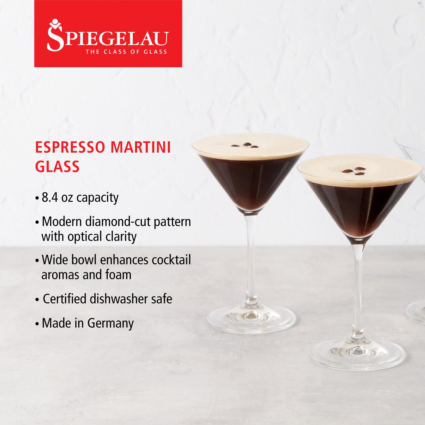 Spiegelau Espresso Martini Glass – Set of 4