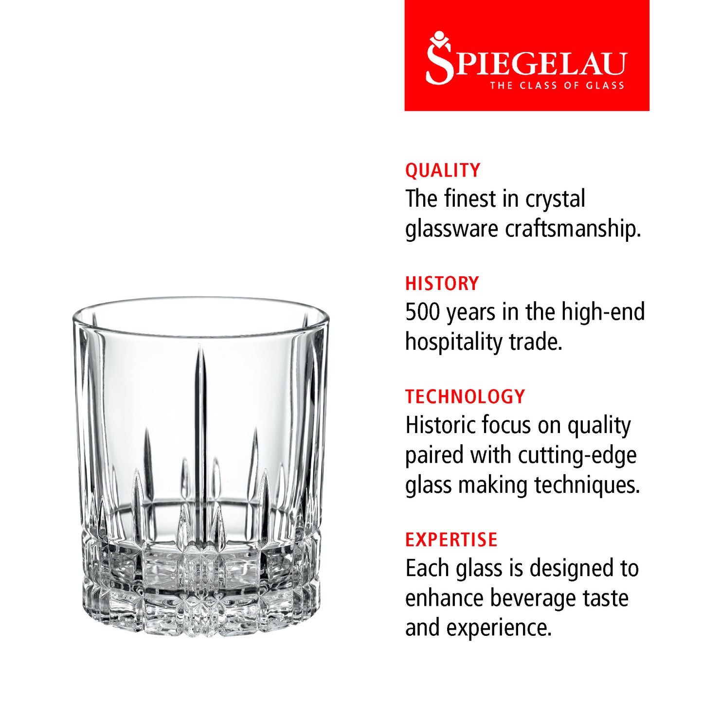 Spiegelau Perfect D.O.F. Glass – Set of 4