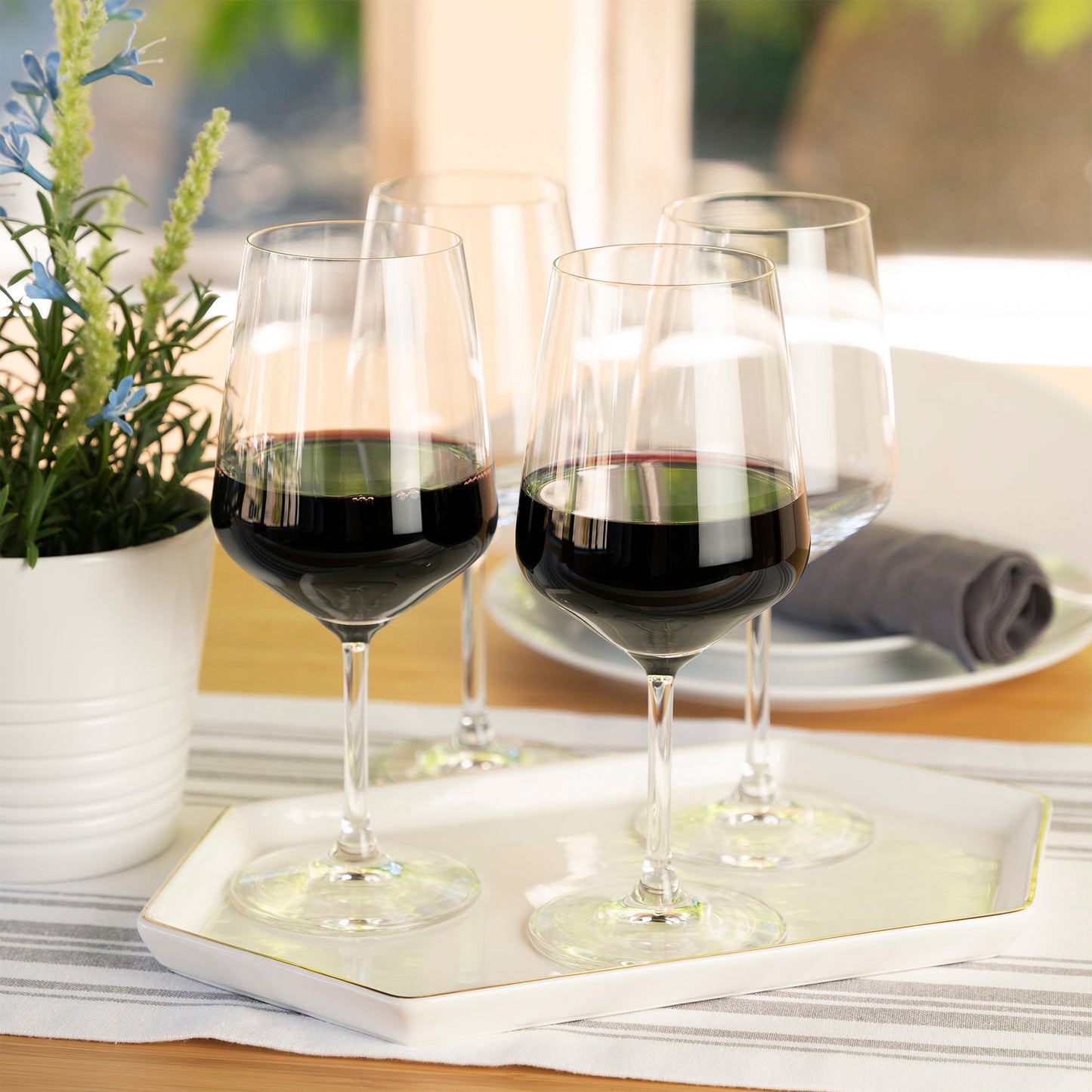 Spiegelau Red and White Wine Glasses - Set of 12