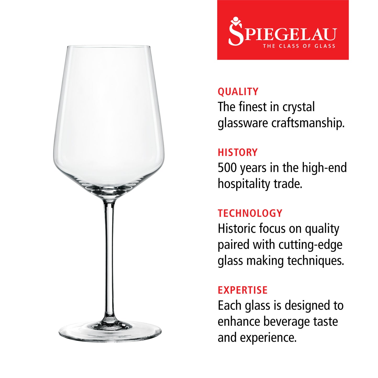 Spiegelau Red and White Wine Glasses - Set of 12