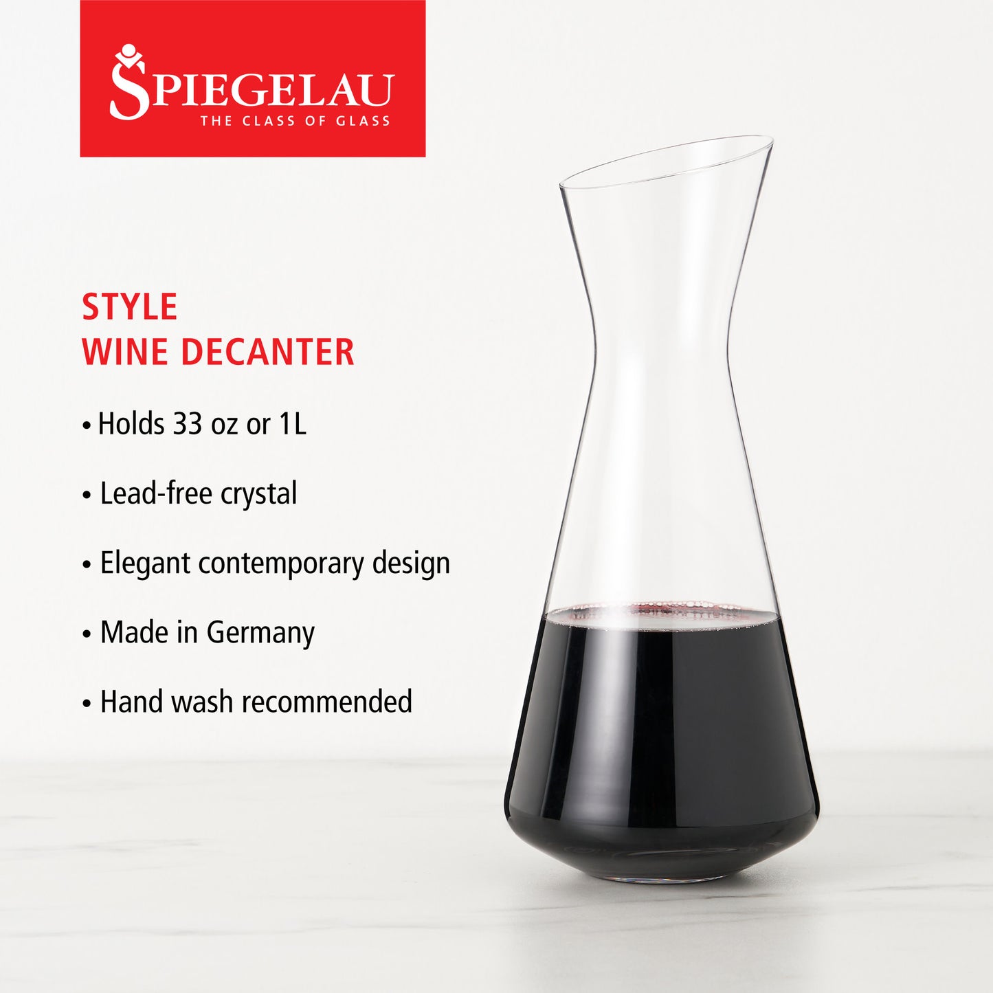 Spiegelau Style 1L Wine Decanter