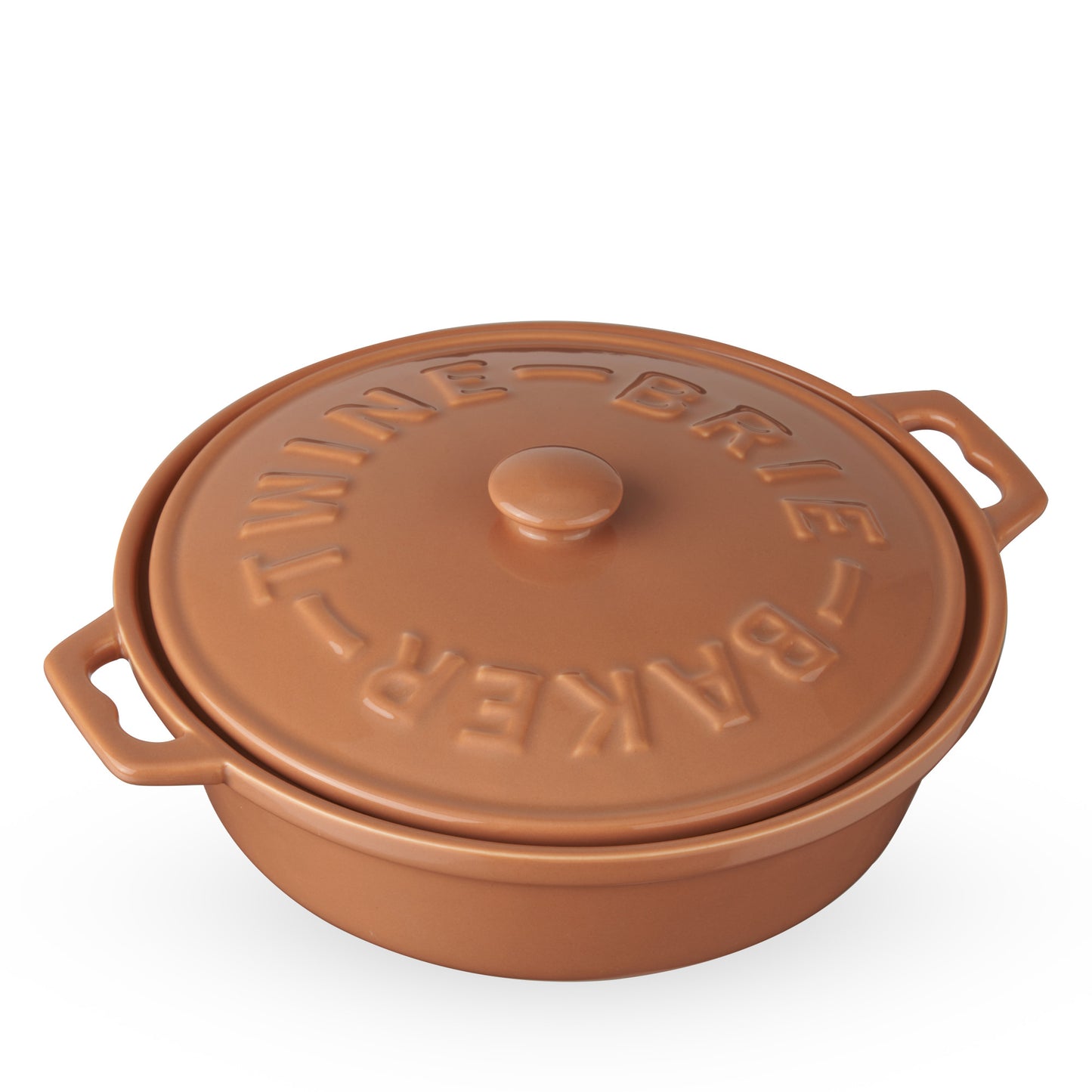 Terracotta Brie Baker Set