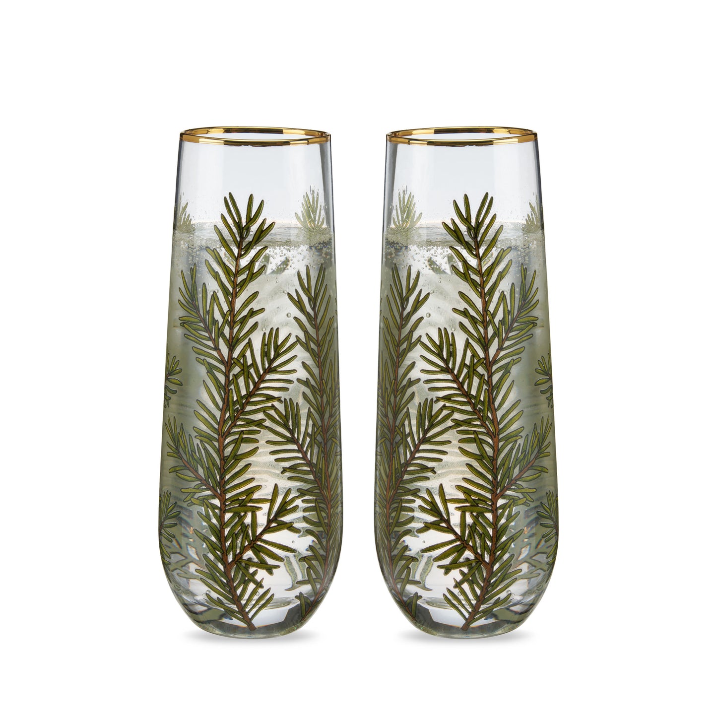 Woodland Stemless Champagne Flute - Set of 2