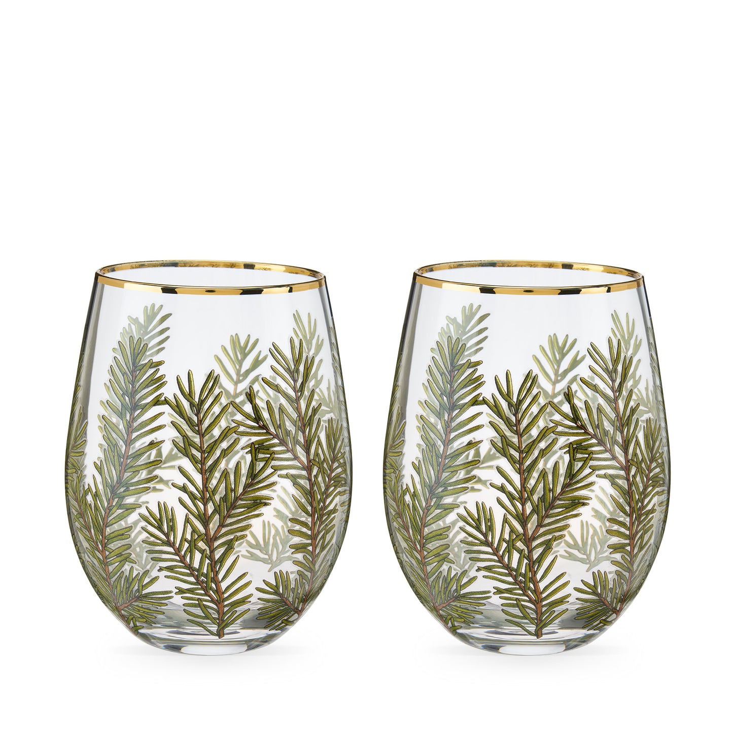 Woodland Stemless Wine Glass - Set of 2