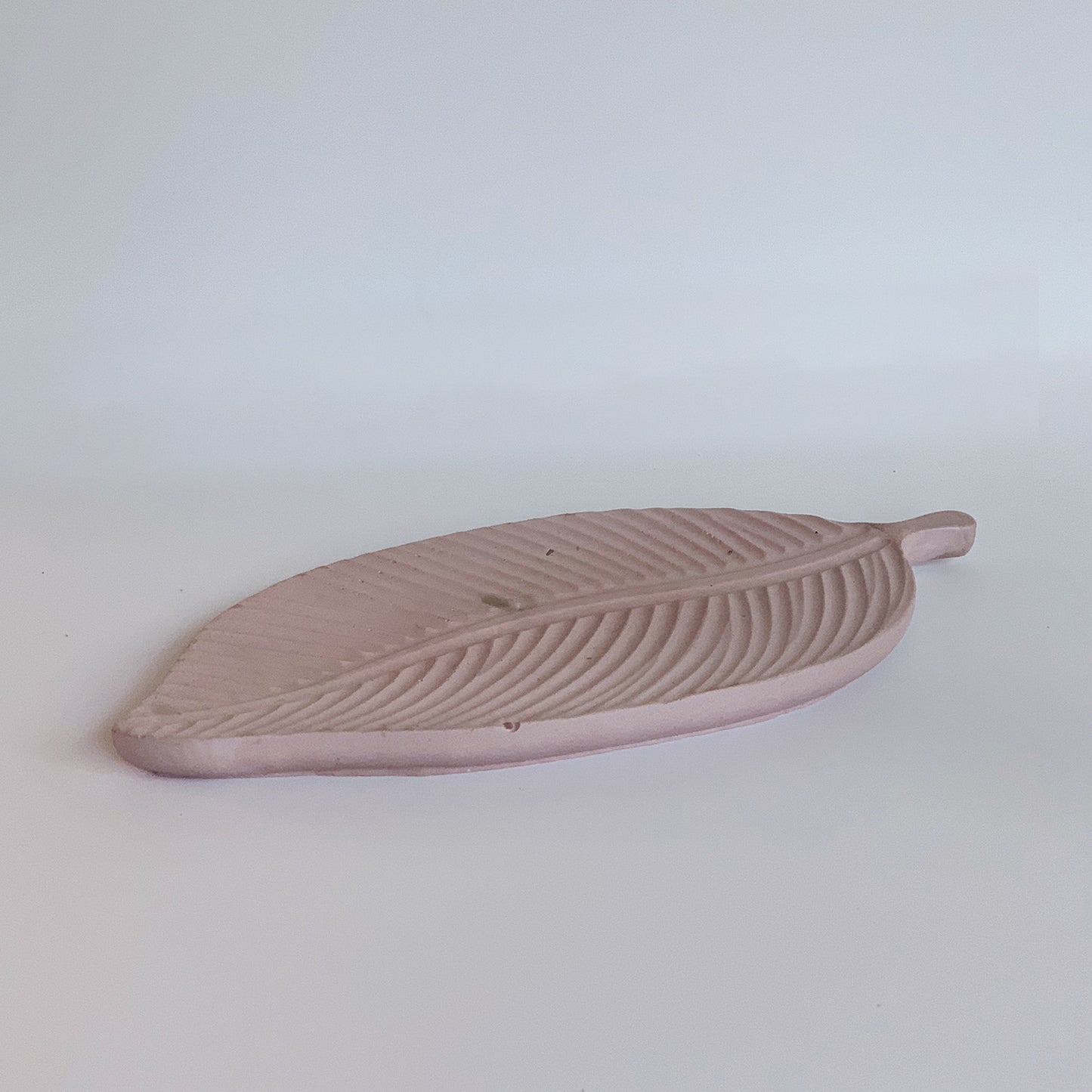 Leaf Concrete Trinket Plate